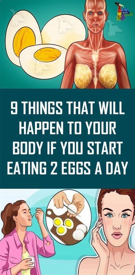 Things That Will Happen To Your Body If You Start Eating Eggs A Day Healthy Beauty Ways