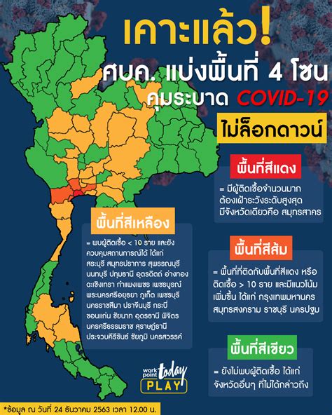 ศบค.ยกระดับ กทม.และอีก5 จังหวัด สีแดงเข้ม ห้ามกินในร้าน ลดเวลาขาย งดเดินทาง คุมการจัดกิจกรรม เริ่ม 1 พ.ค. #อัปเดตล่าสุด วันนี้ ศบค.... - Workpoint Entertainment ...