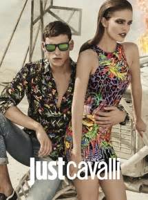 Just Cavalli Springsummer 2014 Ad Campaign Featuring Adrian Cardoso