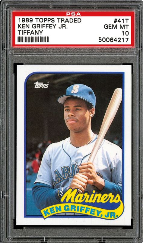 1989 Topps Traded Tiffany Ken Griffey Jr Psa Cardfacts®