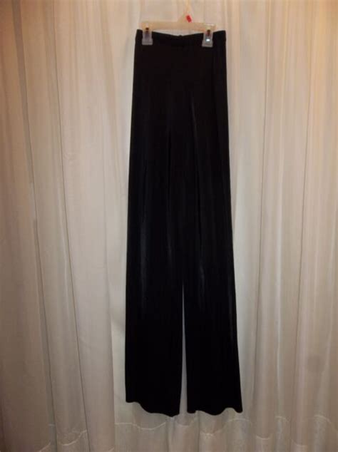 Bal Togs Black Stretch Pants Womens Size Small Dance Ebay