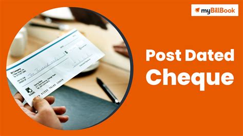 What Is Post Dated Cheque Meaning Examples How To Write It