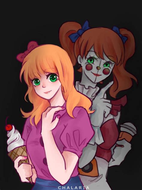 Elizabeth Afton And Circus Baby Fan Art By Chararia On Deviantart In