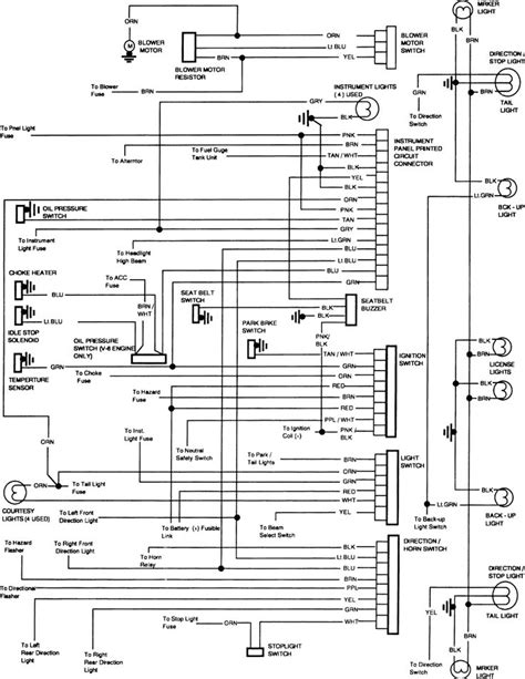 ⭐ 1984 Chevy Truck Wiring Diagram ⭐