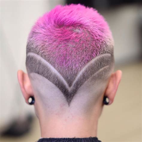 30 Shaved Sides Haircut Womens Fashion Style