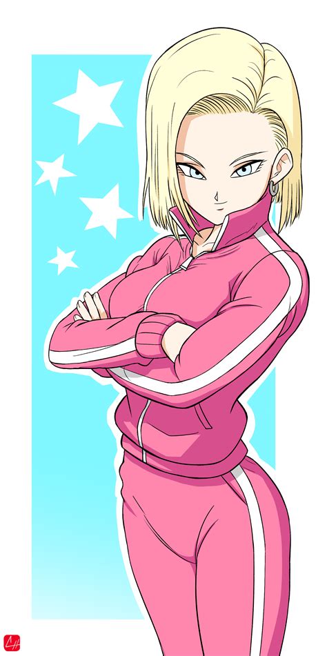 Safebooru 1girl Absurdres Android 18 Blonde Hair Blue Eyes Breasts