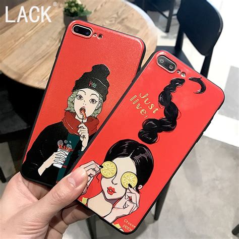 Funny Fashion Girl Case For Iphone 6 And 7 Tlse Gear Girl Cases