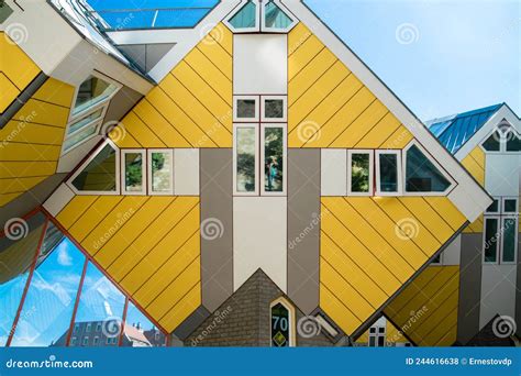 Famous Cubic House From Rotterdam Editorial Stock Photo Image Of