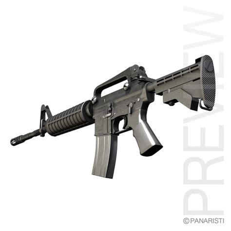 Colt M4a1 Carbine Assault Rifle C4d