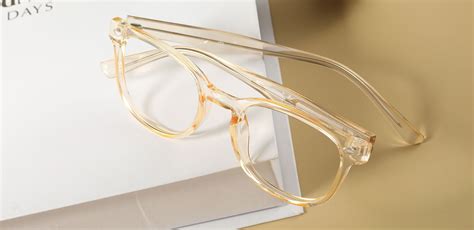 Swirl Classic Square Prescription Glasses Yellow Womens Eyeglasses Payne Glasses