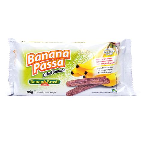Banana Passa Banana Brasil Sem Adição De Açúcar Araujo