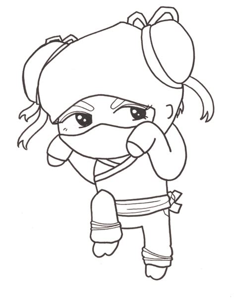 Chibi Ninja Girl By Happykeiko On Deviantart