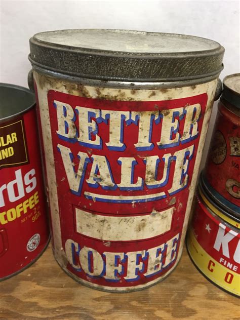 Lot Of Coffee Tins Schmalz Auctions