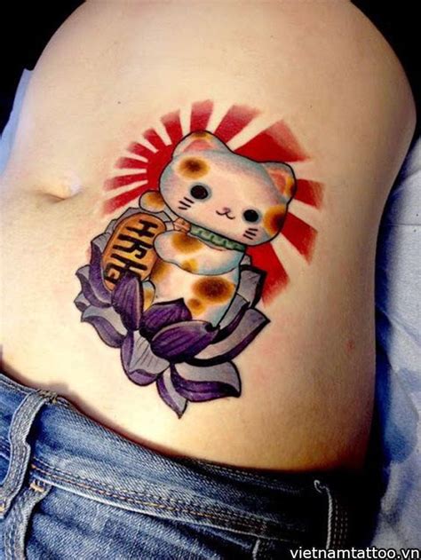 Dưới đây là một số mẫu tattoo hình mèo thần tài may mắn bạn xem ngay nhé! 199 mẫu hình xăm mèo thần tài may mắn cực chất