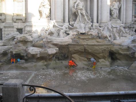 Trevi Fountain Stripped Naked Italian Allure Travel