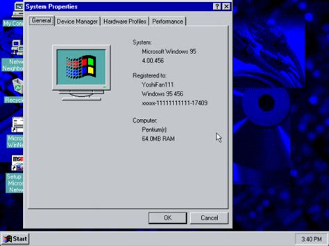 Windows 95 456 Screenshots Betaarchive