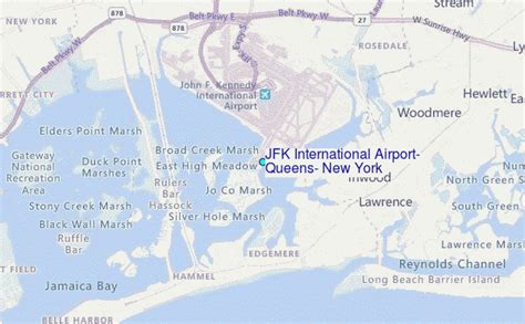 Jfk International Airport Queens New York Tide Station Location Guide