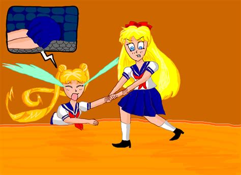 See more of anime stick on facebook. Serena's Stuck Problem - Mina Vs. The Tight Crack by ...