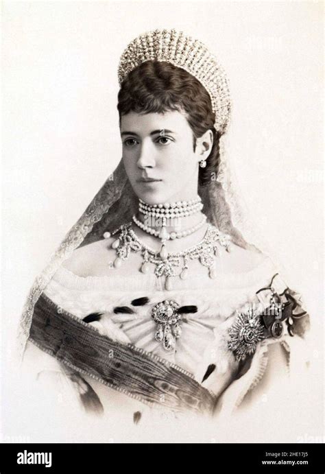 Maria Feodorovna Wife Of Tsar Alexander Iii And Empress Of Russia