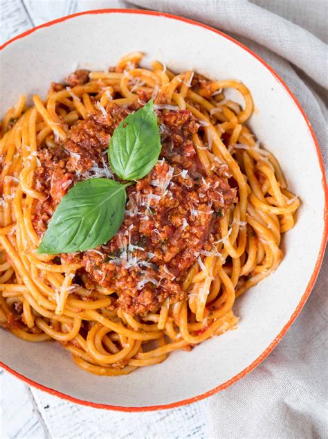 Spaghetti Bolognese The Food Joy