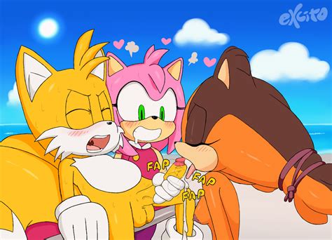 Post Amy Rose Sonic Boom Sonic The Hedgehog Series Sticks The Badger Tails Excito