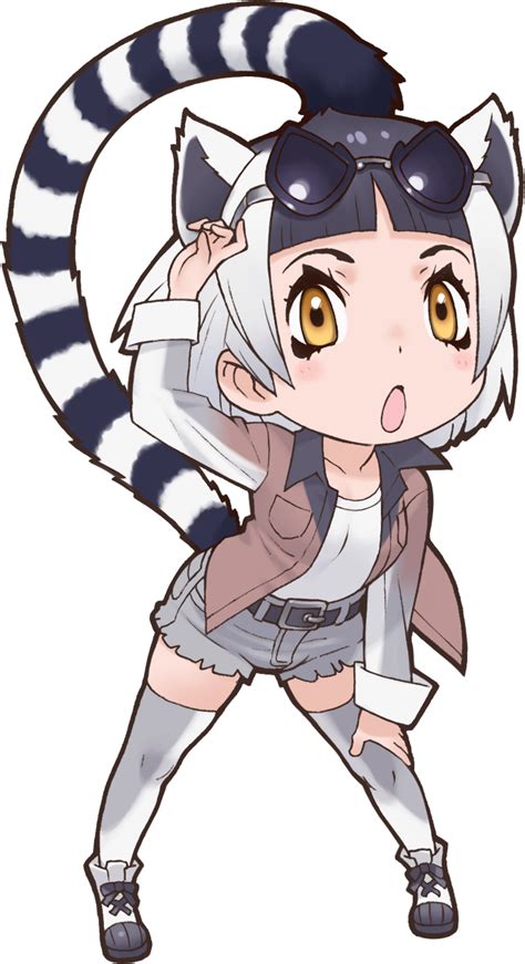 Ring Tailed Lemur Japari Library The Kemono Friends Wiki In 2021