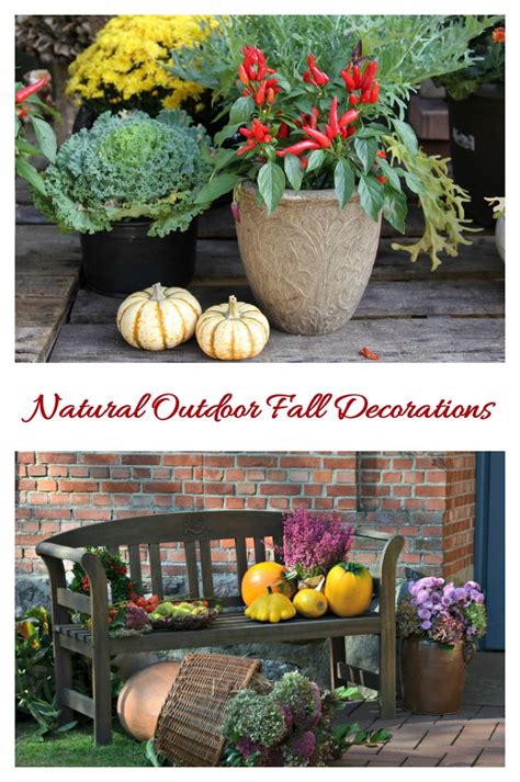 Tips For Fall Decorations Natural And Easy Autumn Decor