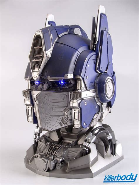 Optimus Prime Wearable Helmet With Speaker Base Killerbody 11 Scale