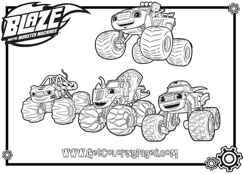 In the fun of the cartoons, children will also learn some scientific knowledge and common sense. Blaze And The Monster Machines Coloring Pages ...