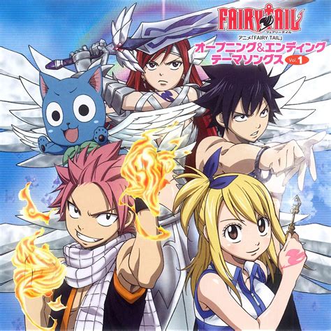 ‎tv Anime Fairy Tail Op And Ed Theme Songs Vol 1 By Various Artists On