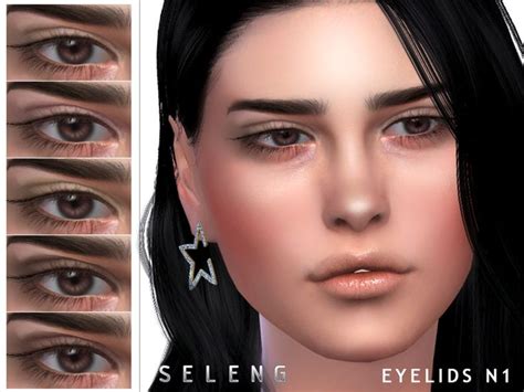 Selengs Eyelids N1 Sims 4 Sims 4 Eyeshadow Sims