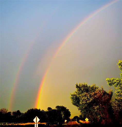 Kansas Rainbows Kansas Rainbows After A Summer Storm Eric Flickr