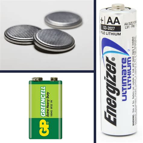Types Of Primary Batteries Electricity Magnetism