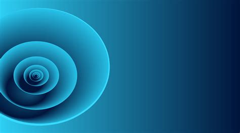 Blue 3d Circle Shapes On Blue Gradient 1200646 Vector Art At Vecteezy