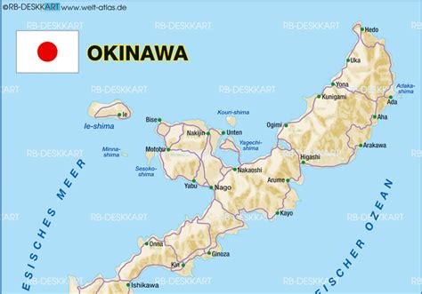 Map Of Okinawa Japan ~ Asyagraphics