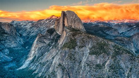 Half Dome Yosemite National Park 4k Ultrahd Wallpaper