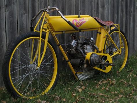 Board Track Racer Done Motorcycle Gas Powered Bicycle Powered
