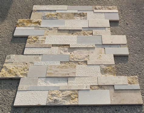 Decorative Natural Stone Tile White Marble Exterior Wall Cladding Stone