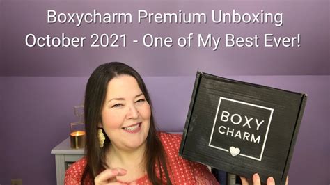 Boxycharm Premium Unboxing October Amazing For Me YouTube