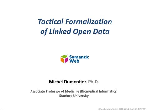 Ppt Tactical Formalization Of Linked Open Data Powerpoint