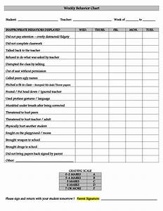 Free Printable Behavior Charts For Elementary Students Free Printable