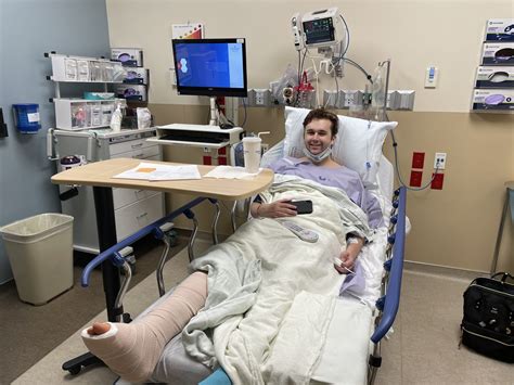 Student Breaks Leg Receives Surgery After Rushing The Field At Byu Vs