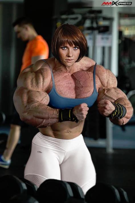 Most Muscular By Ninj St R On DeviantArt In Female Muscle Growth Muscle Women Muscular