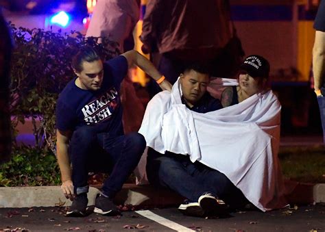 california shooting kills 12 at country music bar a year after las vegas the new york times