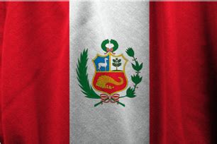 The peruvian flag he designed combined the colours red and white, said to have been chosen because san martín saw a flock of flamingos take wing at his arrival. Flagge von Peru