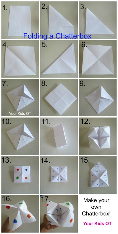 17 Wacky Things To Put Inside A Paper Fortune Teller Artofit