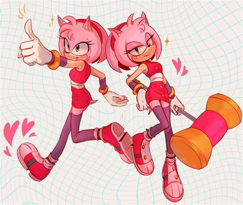Amy Rose Sonic Boom By Jacocoon Rsonicthehedgehog