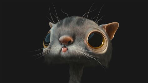 2048x1152 3d Cat 2048x1152 Resolution Hd 4k Wallpapers Images