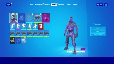 Fortnite Live Selling Purple Skull Trooper Accountnot Going First