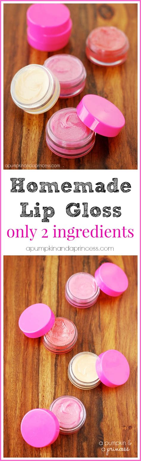 Easy Two Ingredient Diy Lip Gloss A Pumpkin And A Princess